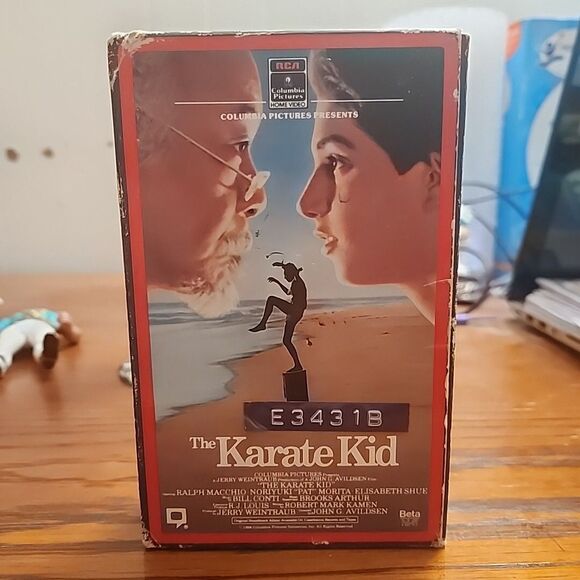 Other - The Karate Kid (1984) 1985 Beta Tape Betamax NOT VHS VINTAGE RCA 1st Release